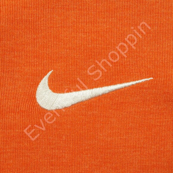 Nike Clemson Tigers Jacket Mens M Orange Hoodie Side Line Full Zip Football New - Picture 6 of 10